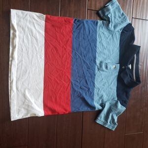 Boys Preowned Old Navy Striped Collar Shirt